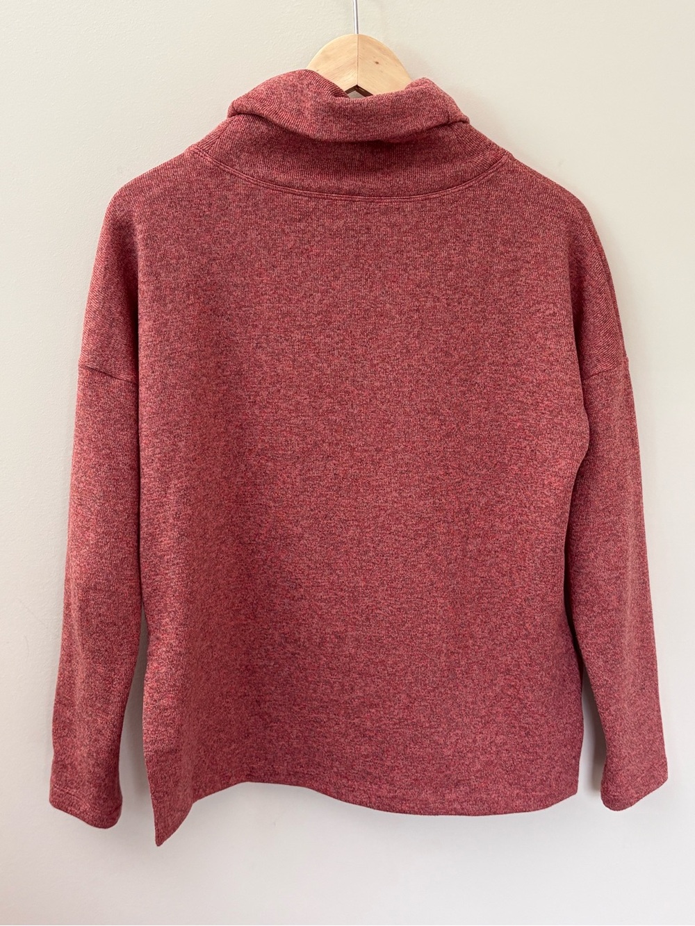 Arc’teryx Laina Sweater Heathered Rust Rose Funnel Neck Pullover Size XS - Picture 2 of 8